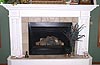 White Trim Fireplace
